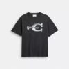 Hardware T-shirt i afslappet pasform af økologisk bomuld