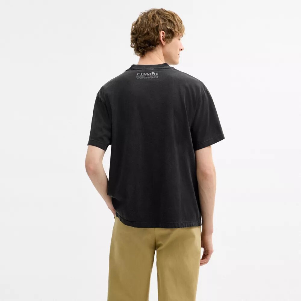 Hardware T-shirt i afslappet pasform af økologisk bomuld