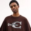 Hardware T-shirt i afslappet pasform af økologisk bomuld
