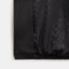 Heritage C-plakette Oversized læderjakke
