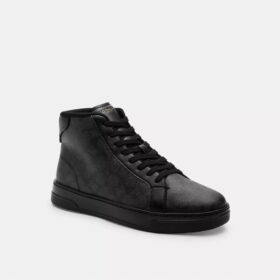 High Line High Top-sneaker i Signature Canvas