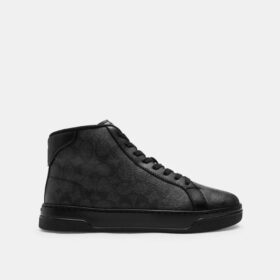 High Line High Top-sneaker i Signature Canvas
