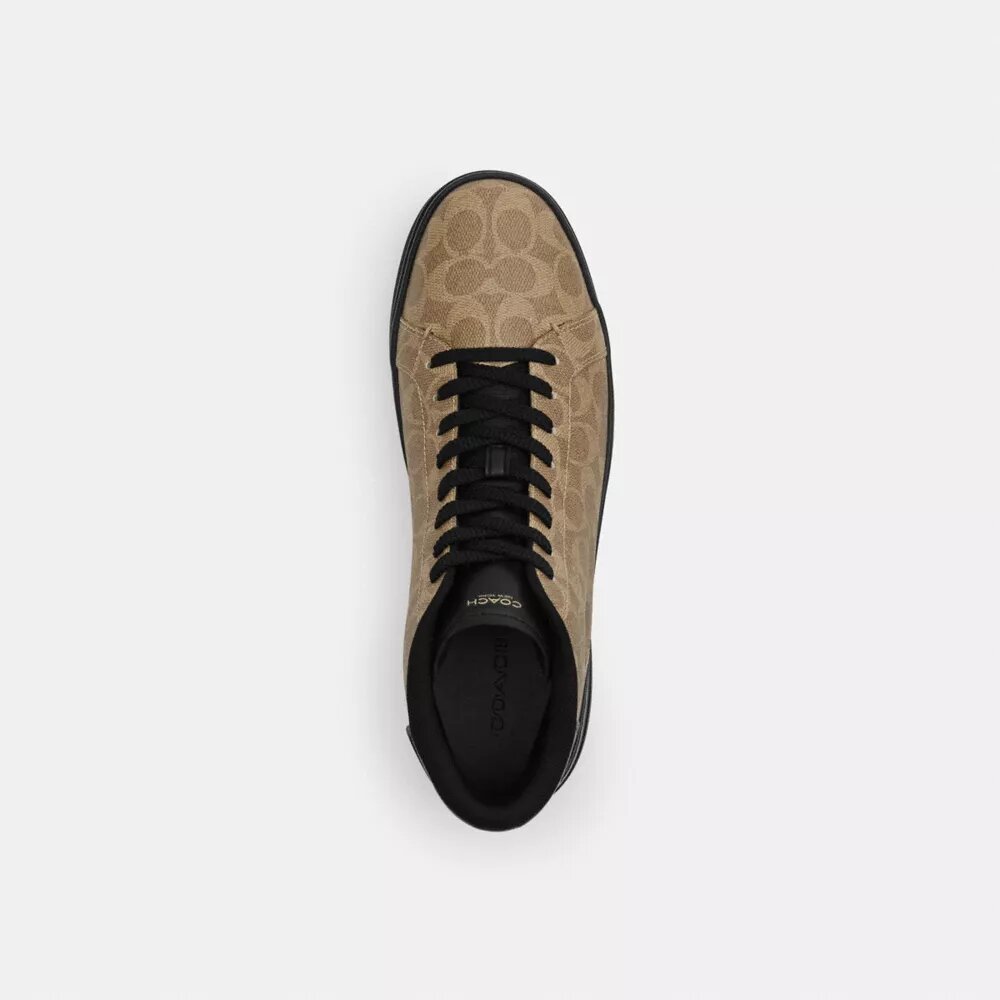 High Line Høje sneakers i Signature Canvas