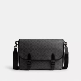Hitch-messengertaske i Signature Canvas