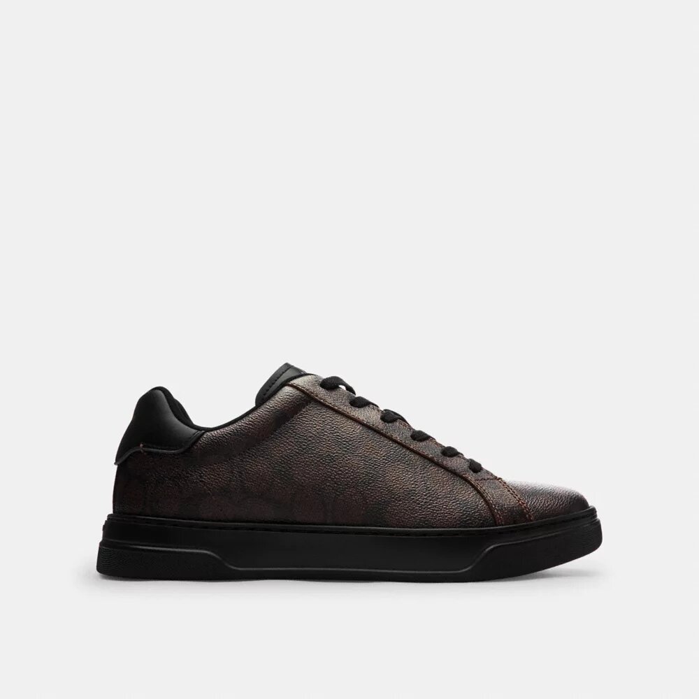 Høje sneakers i Signature Canvas
