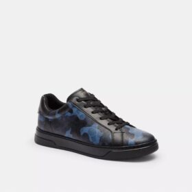 Høje sneakers i Signature Canvas med camouflagemønster