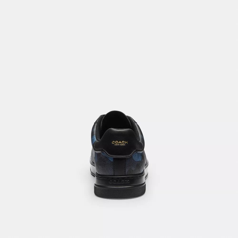 Høje sneakers i Signature Canvas med camouflagemønster