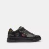 Høje sneakers med skitseprint
