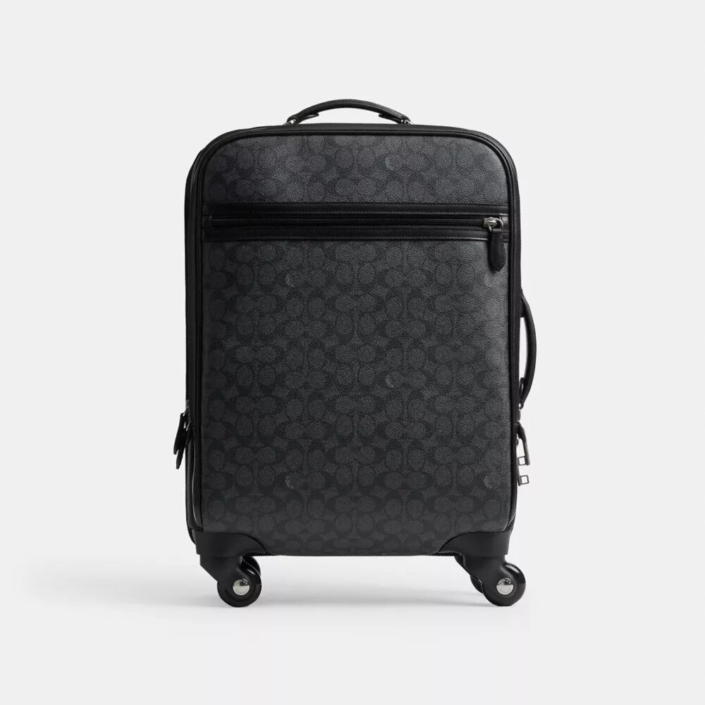 Håndbagage med hjul i Signature Canvas