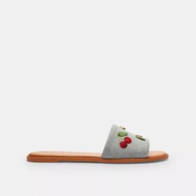 Holly-sandaler med kirsebær