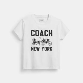 Horse and Carriage T-shirt i økologisk bomuld