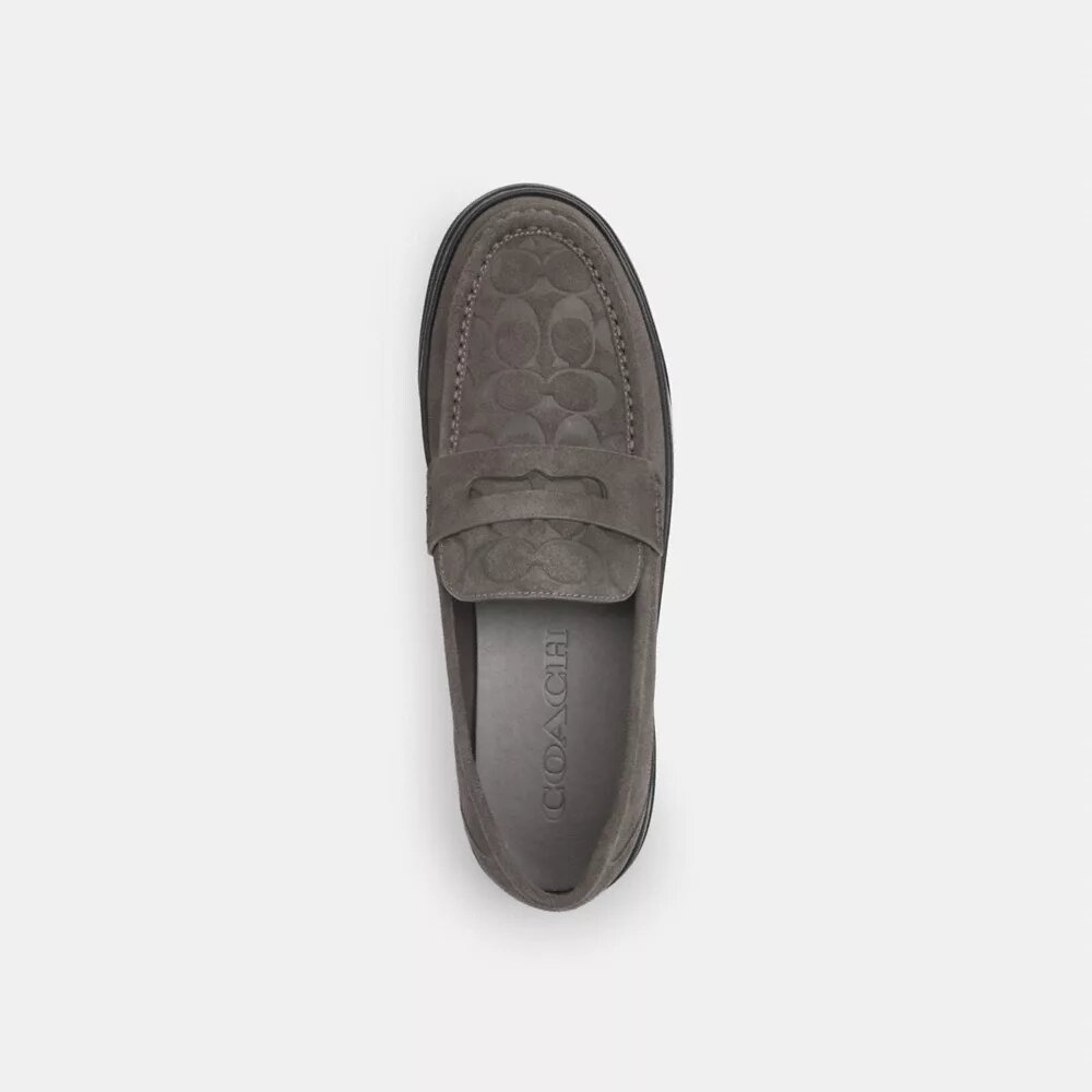 Hybrid-loafers med signaturprint