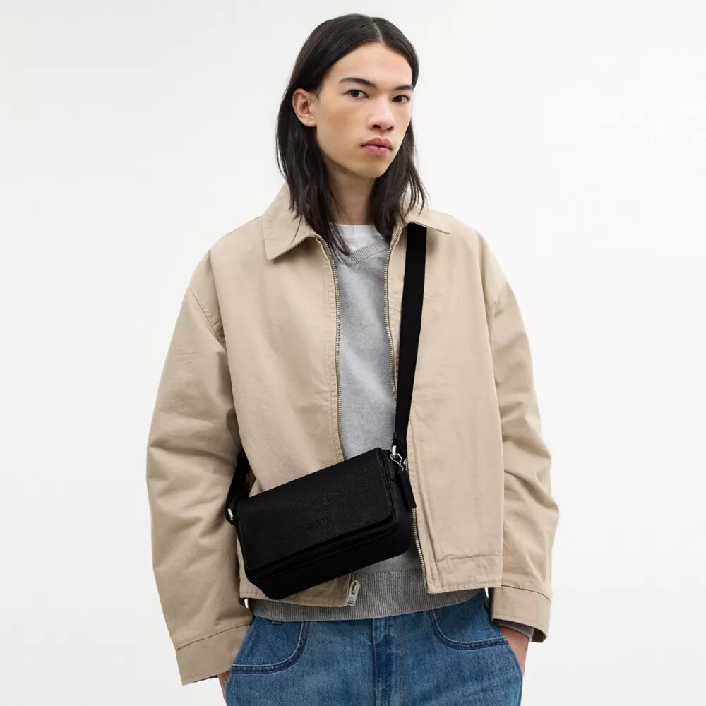 Jack lille crossbody-taske med klap
