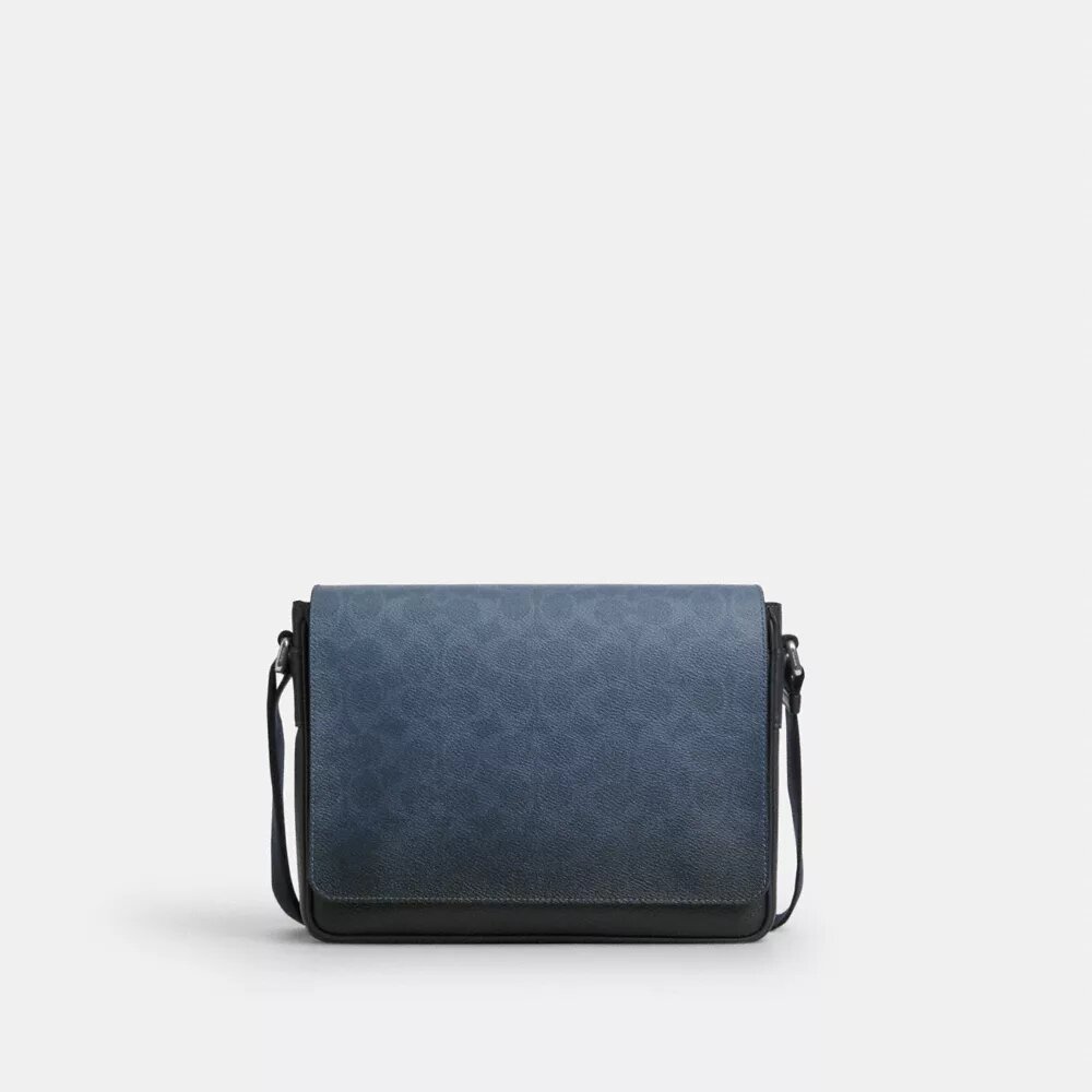 Jack Messenger-taske i Ombre Signature Canvas