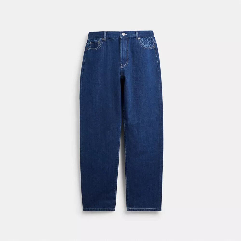 Jeans med lige pasform