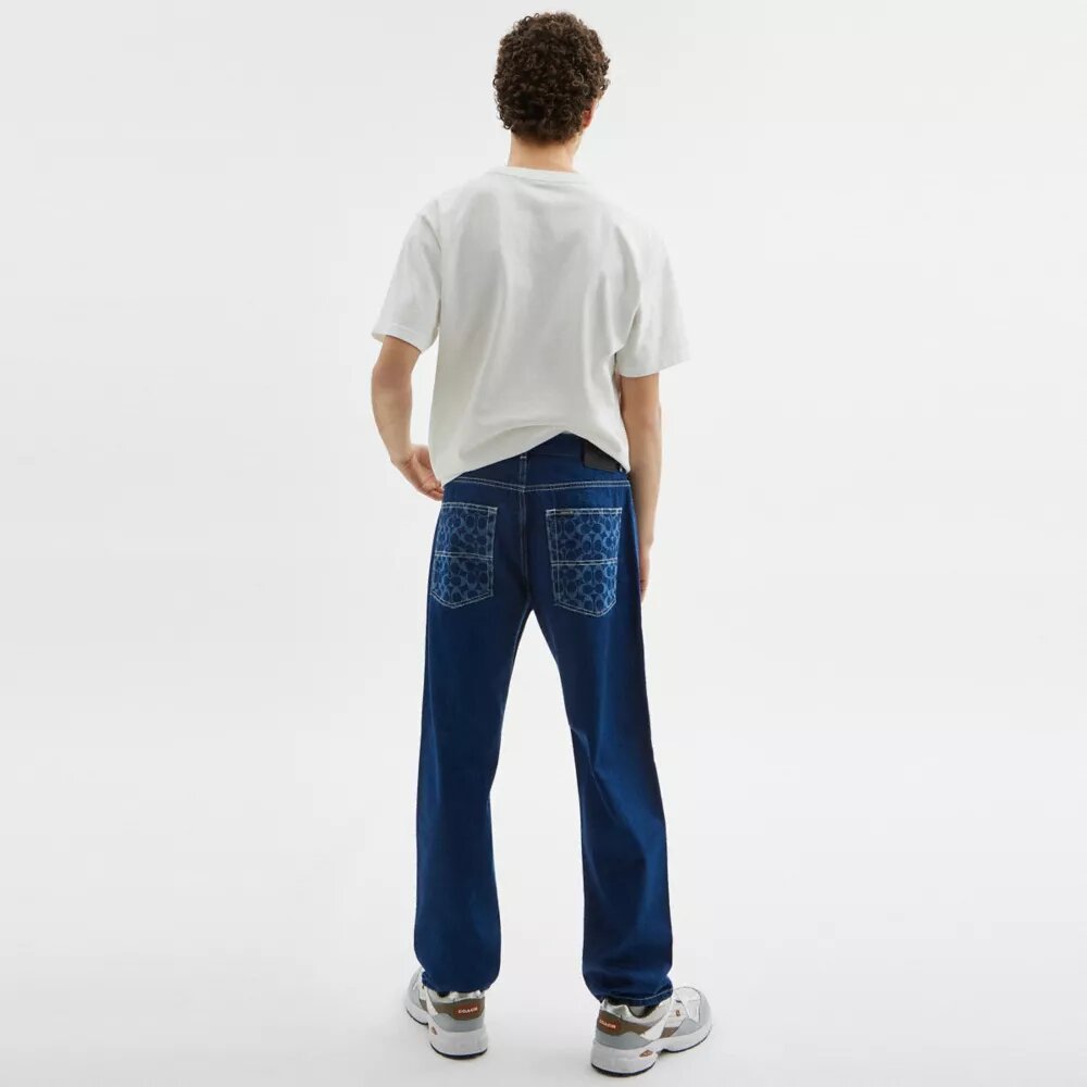 Jeans med lige pasform