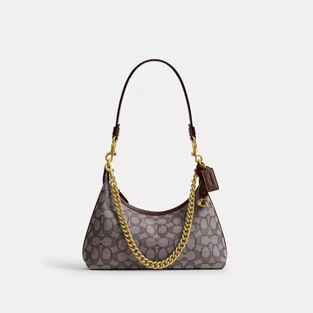 Juliet skuldertasker 25 i Signature Jacquard
