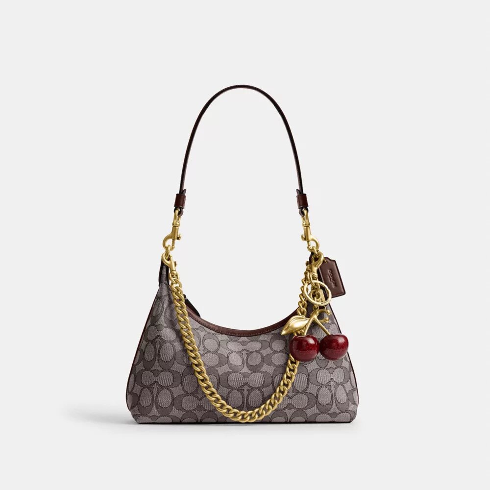 Juliet skuldertasker 25 i Signature Jacquard