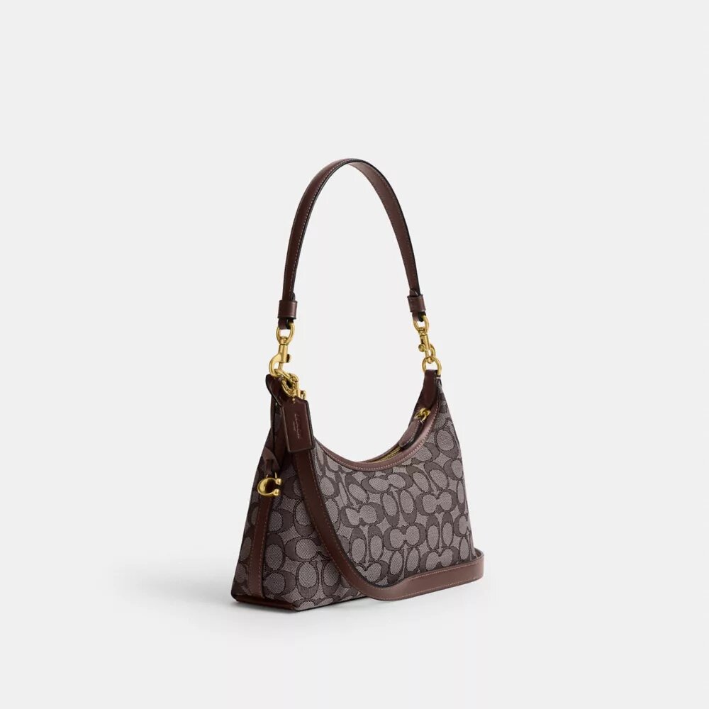 Juliet skuldertasker 25 i Signature Jacquard