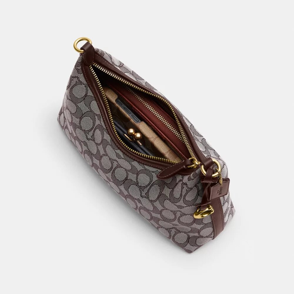 Juliet skuldertasker 25 i Signature Jacquard