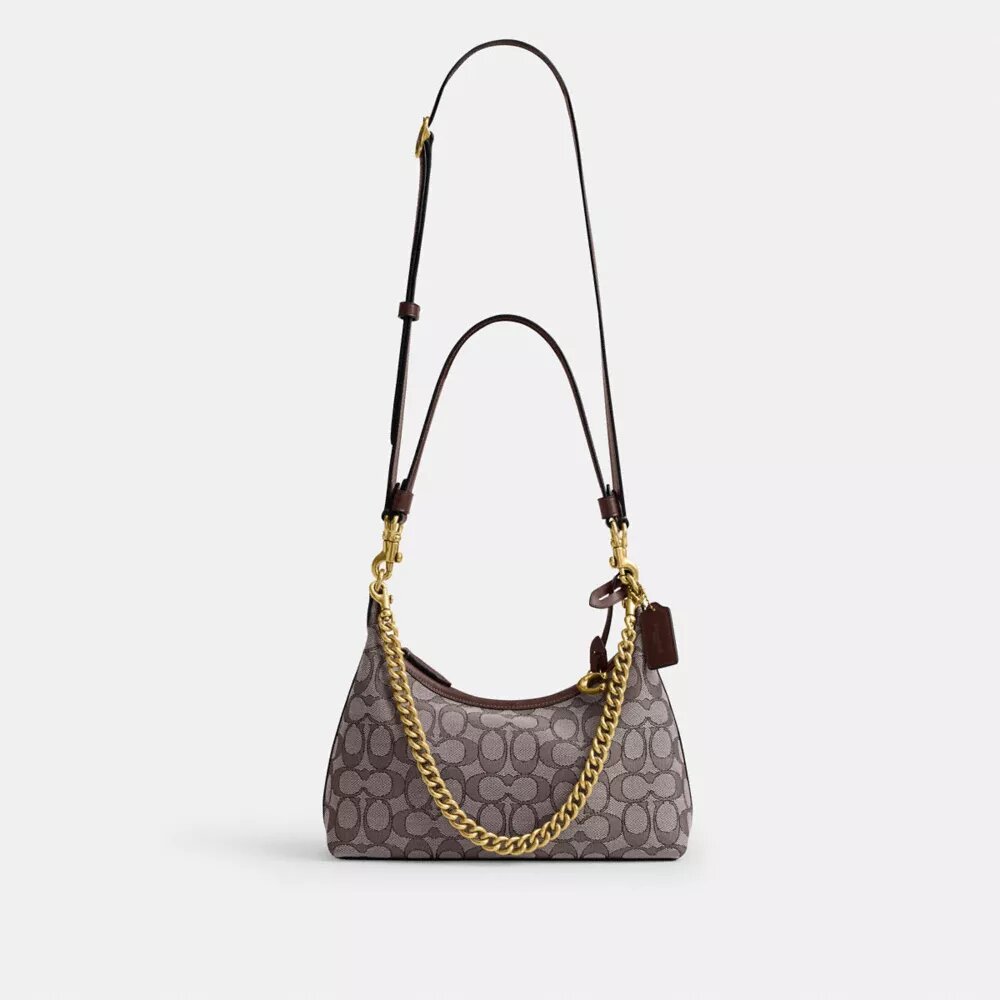 Juliet skuldertasker 25 i Signature Jacquard