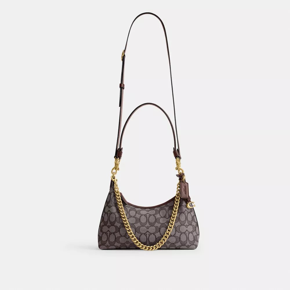 Juliet skuldertasker 25 i Signature Jacquard
