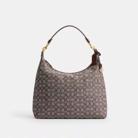 Juliet skuldertasker 38 i signatur-jacquard