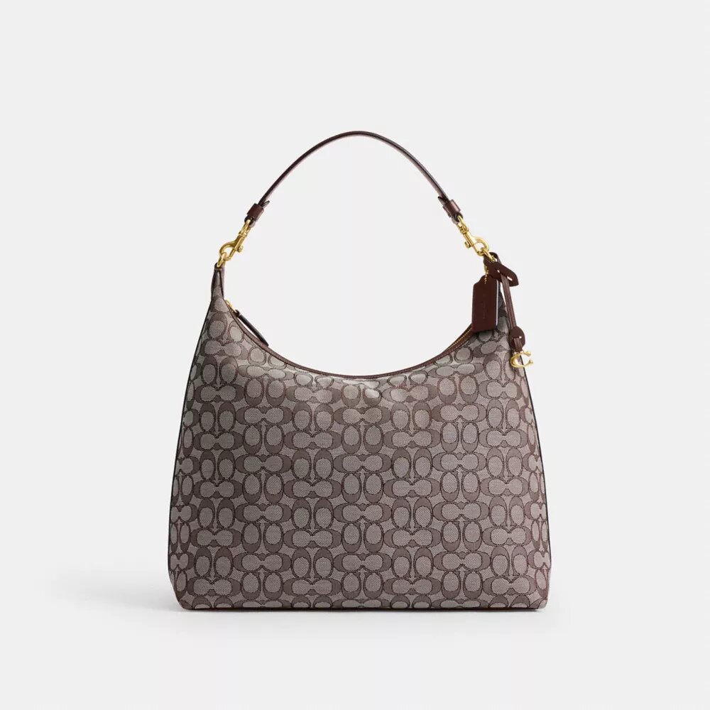 Juliet skuldertasker 38 i signatur-jacquard