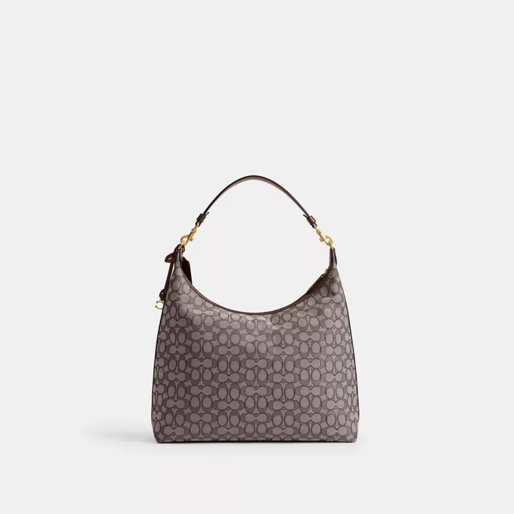 Juliet skuldertasker 38 i signatur-jacquard