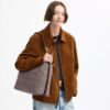 Juliet skuldertasker 38 i signatur-jacquard
