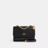 Klare crossbody-taske i signaturlæder