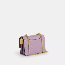 Klare crossbody-taske i signaturlæder
