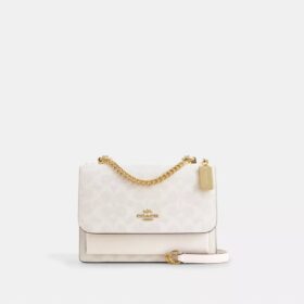 Klare crossbody-tasker i Signature Canvas