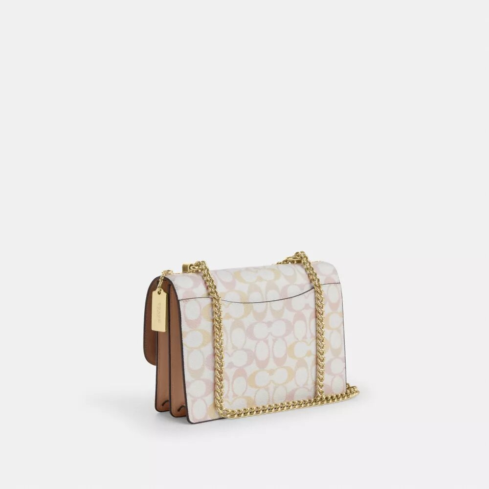 Klare crossbody-tasker i Signature Canvas