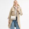 Klare crossbody-tasker i Signature Canvas