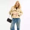 Klare crossbody-tasker i Signature Canvas