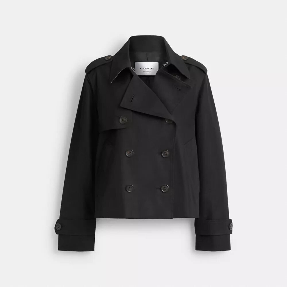 Kort trenchcoat