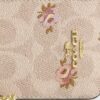 Kortetui med lynlås i Signature Canvas med blomsterprint
