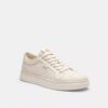 Lærredssneakers i signatur-jacquard