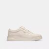 Lærredssneakers i signatur-jacquard