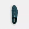 Lærredssneakers i signatur-jacquard