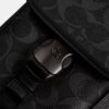 League-telefon-crossbody-taske i Signature Canvas