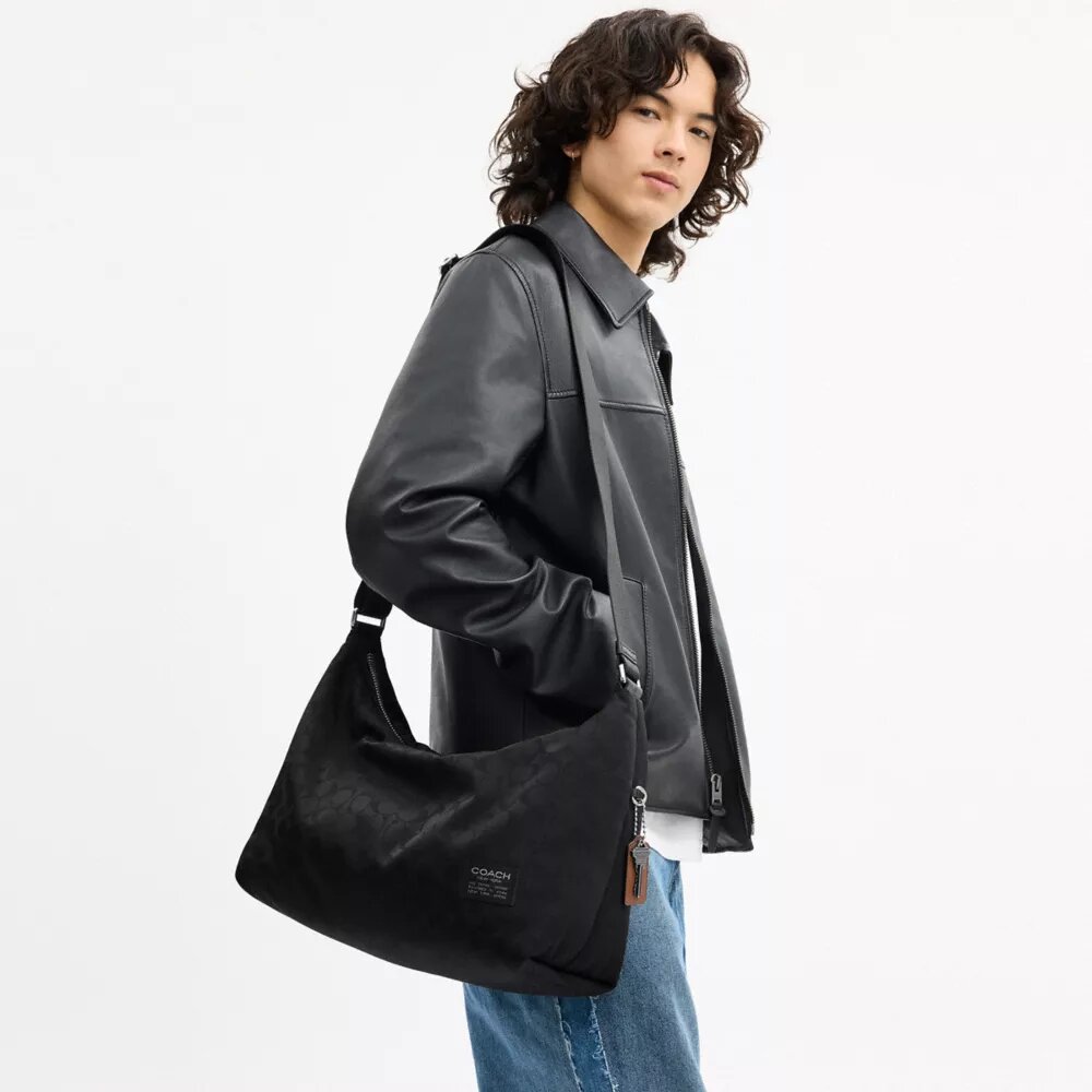 Leo Crossbody i Signature Nylon