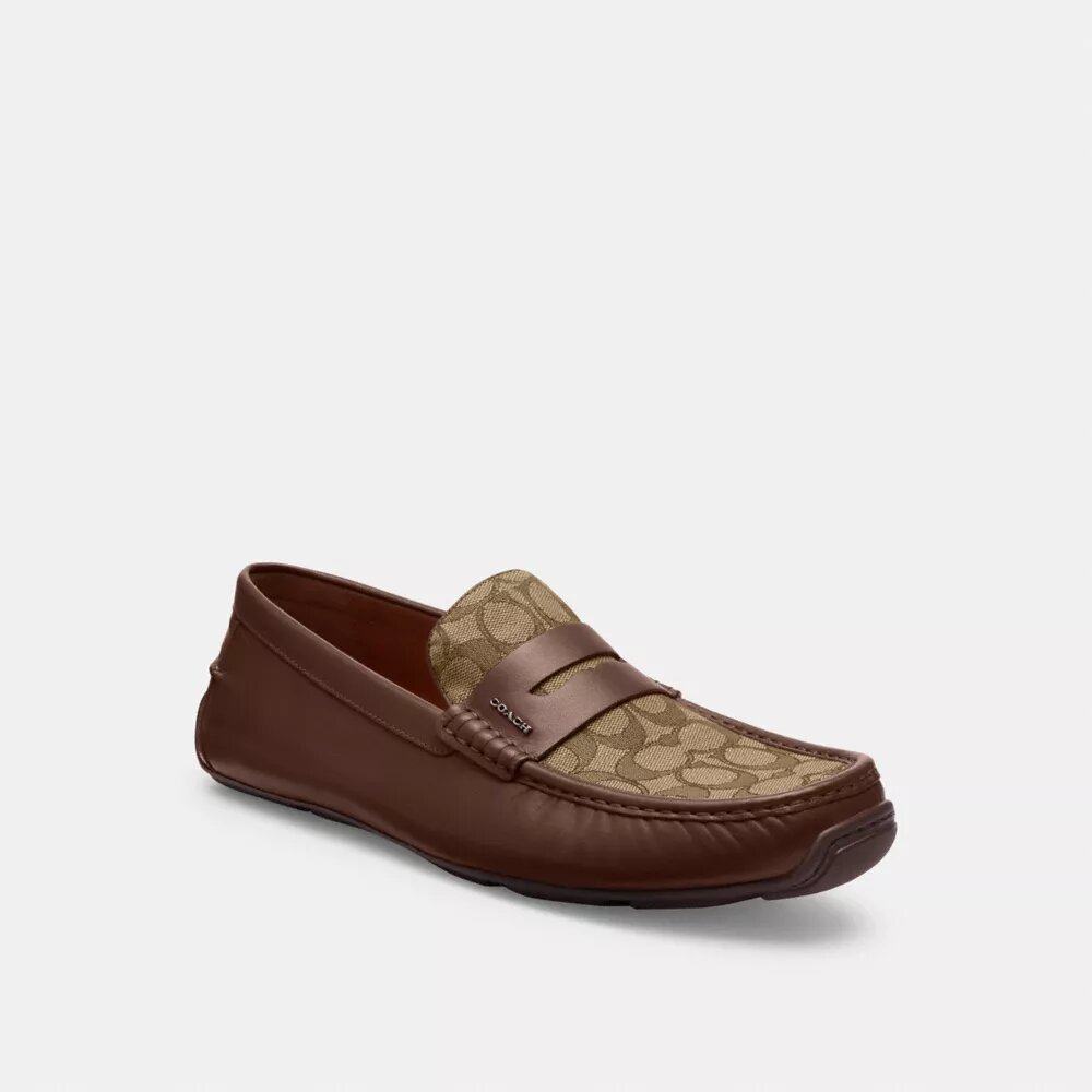 Liam-køresko i signatur-jacquard