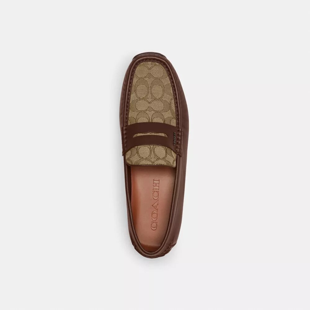 Liam-køresko i signatur-jacquard