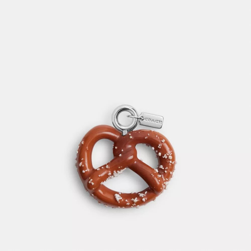 Lille pretzel-sko-vedhæng