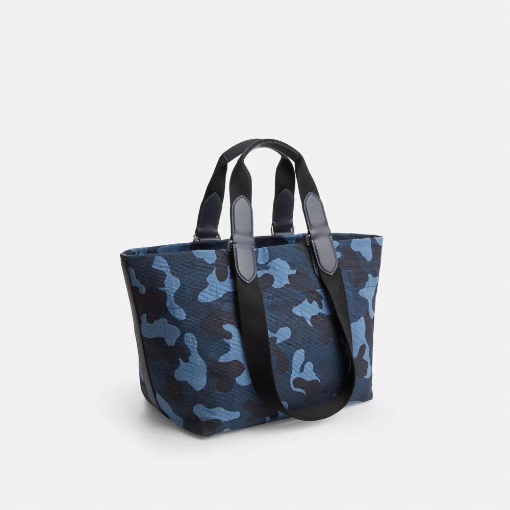 Lille Tote-taske med camouflagemønster