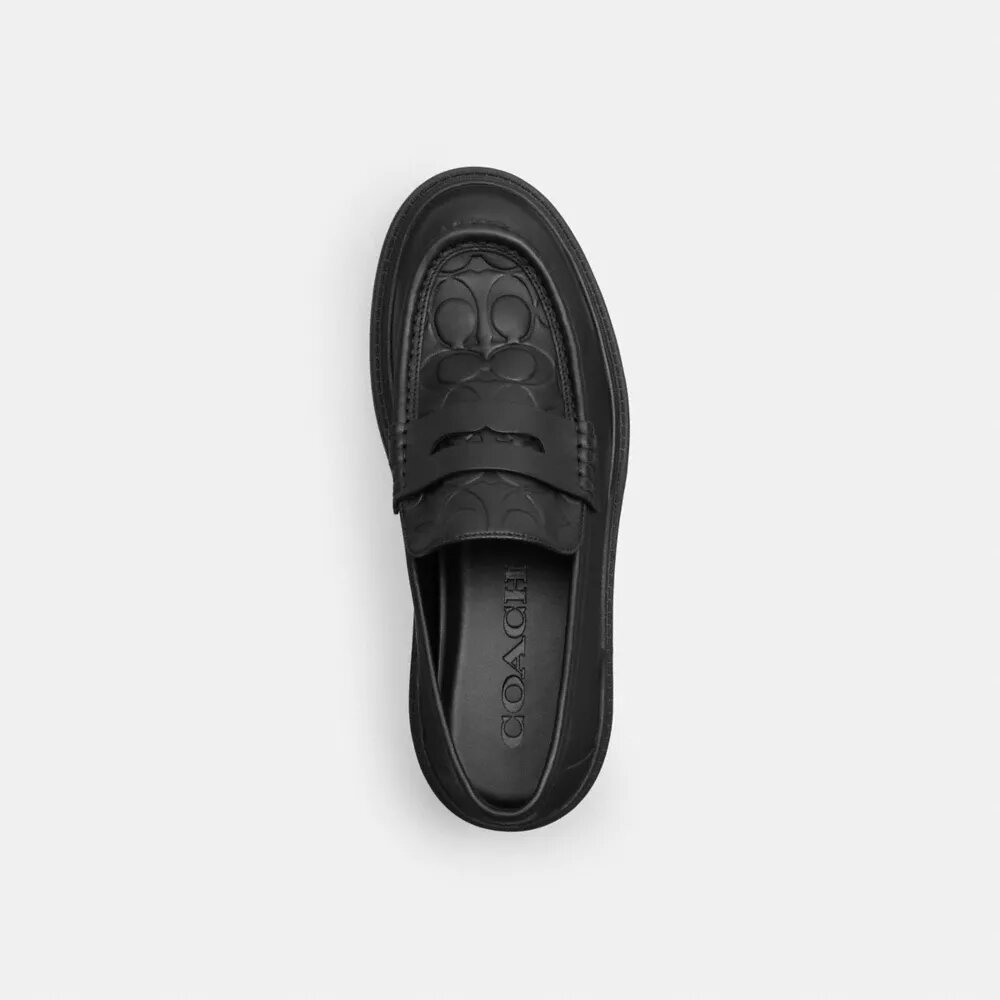 Loafers i signaturlæder