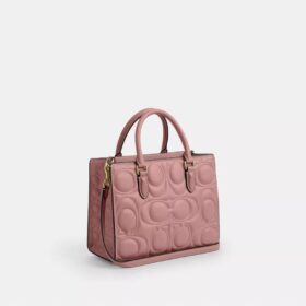 Maggie lille tote-taske i signaturlæder