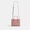 Maggie lille tote-taske i signaturlæder
